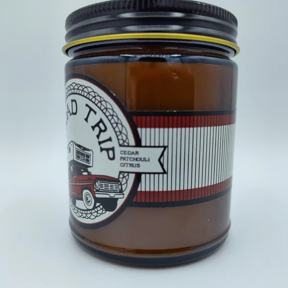 Jackson Vaughn Road Trip Candle 7.25oz Cedar Patchouli Citrus Handpoured - Picture 3 of 4